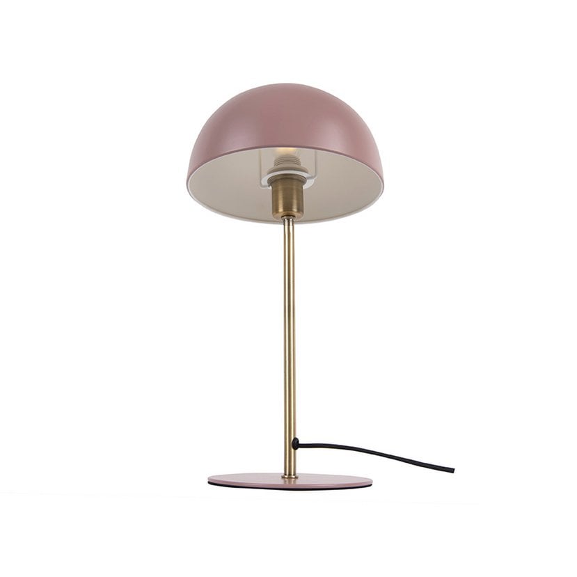 Bonnet Tafellamp - Retro Roze Designlamp voor Sfeervolle Verlichting in Woonkamer en Slaapkamer