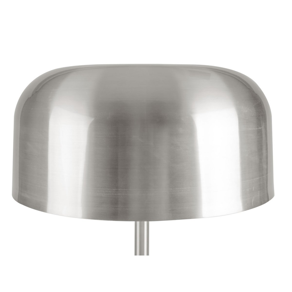 Capa Vloerlamp - Moderne Designlamp met Trendy Geborsteld Zilveren Afwerking