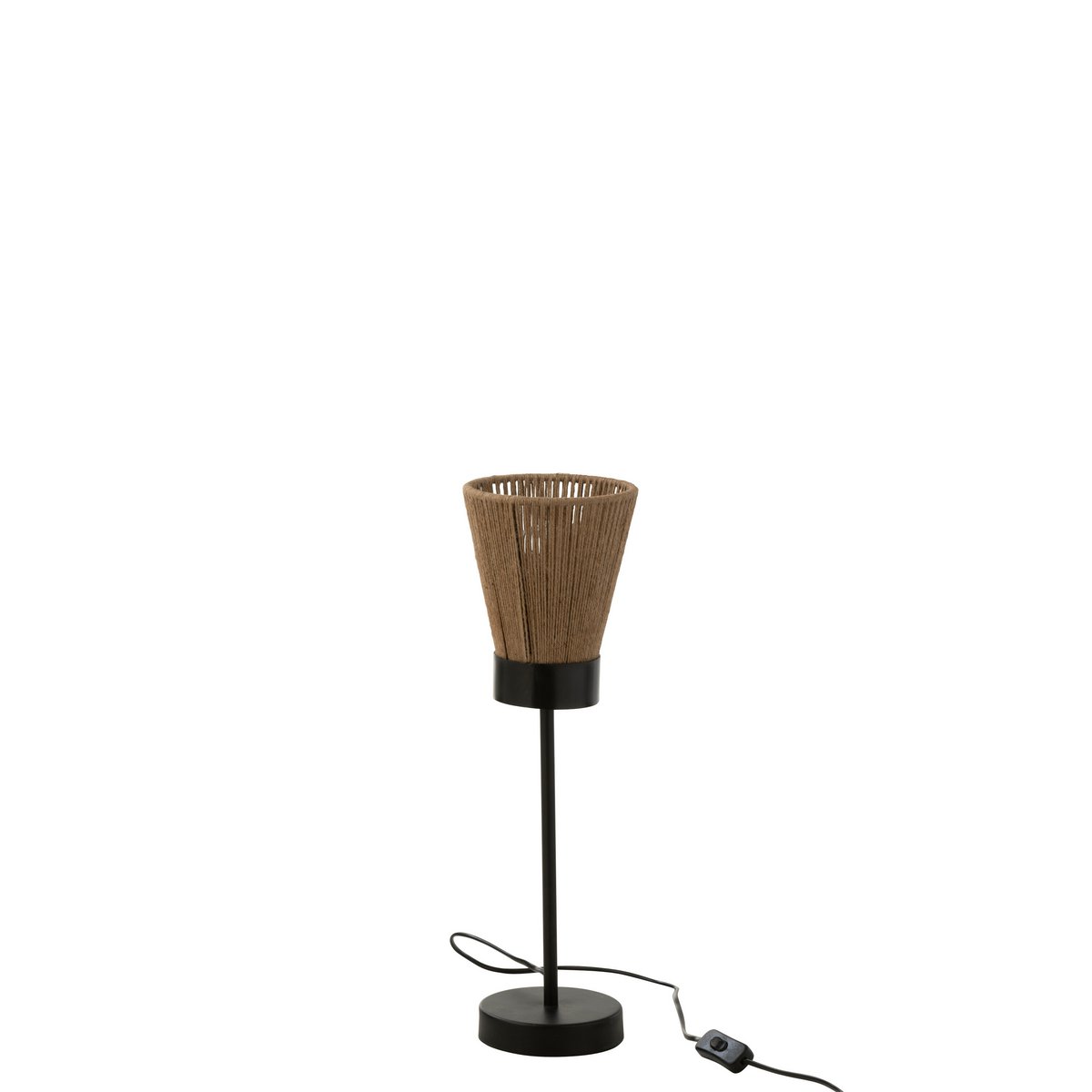 J-Line Zara Tafellamp - Stijlvolle Jute Lamp in Beige - Elegante Verlichting voor Jouw Interieur