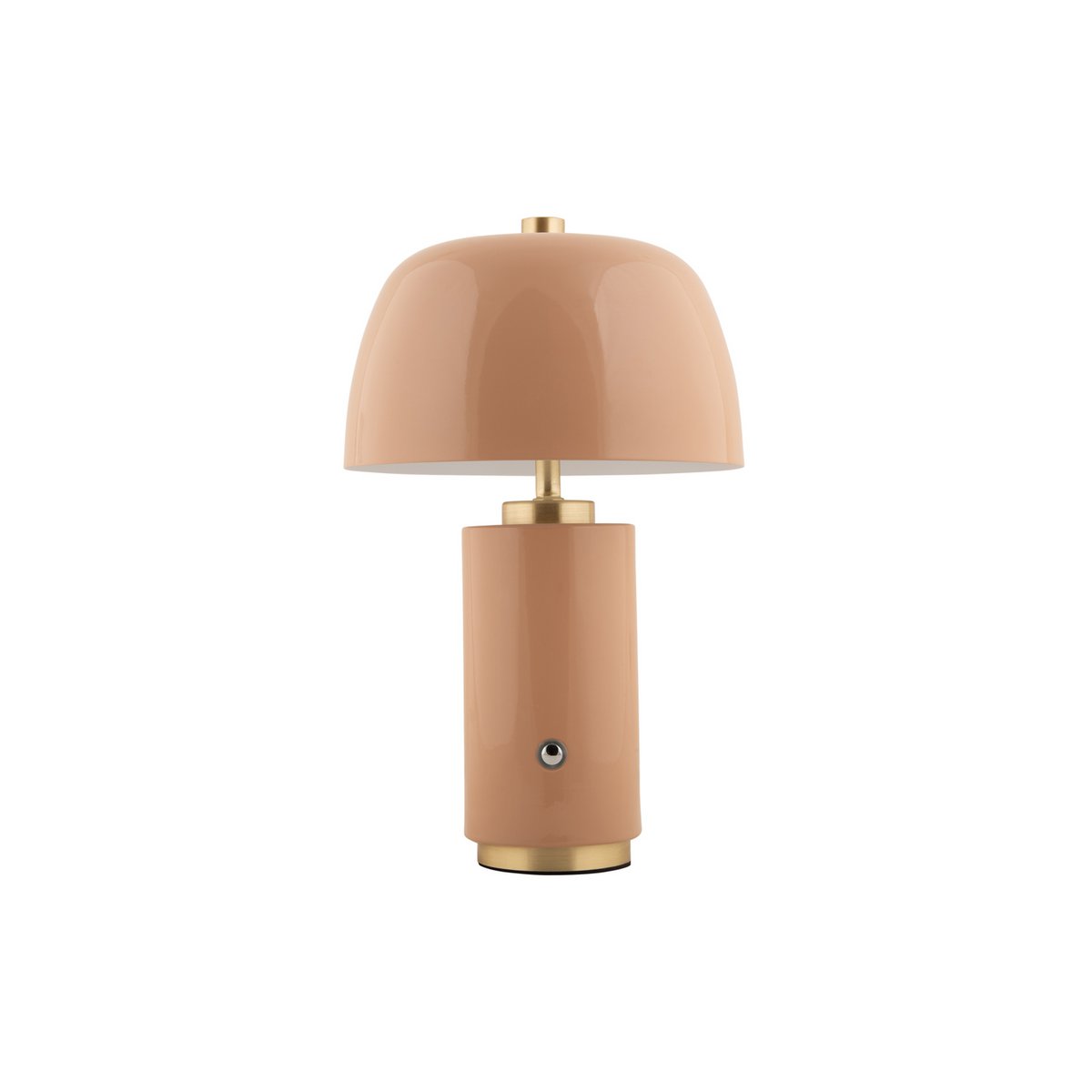 Freya Tafellamp - Dimbare LED Lamp met Oplaadbare Functionaliteit in Bruin - Stijlvolle Verlichting voor Bureau of Nachttafel