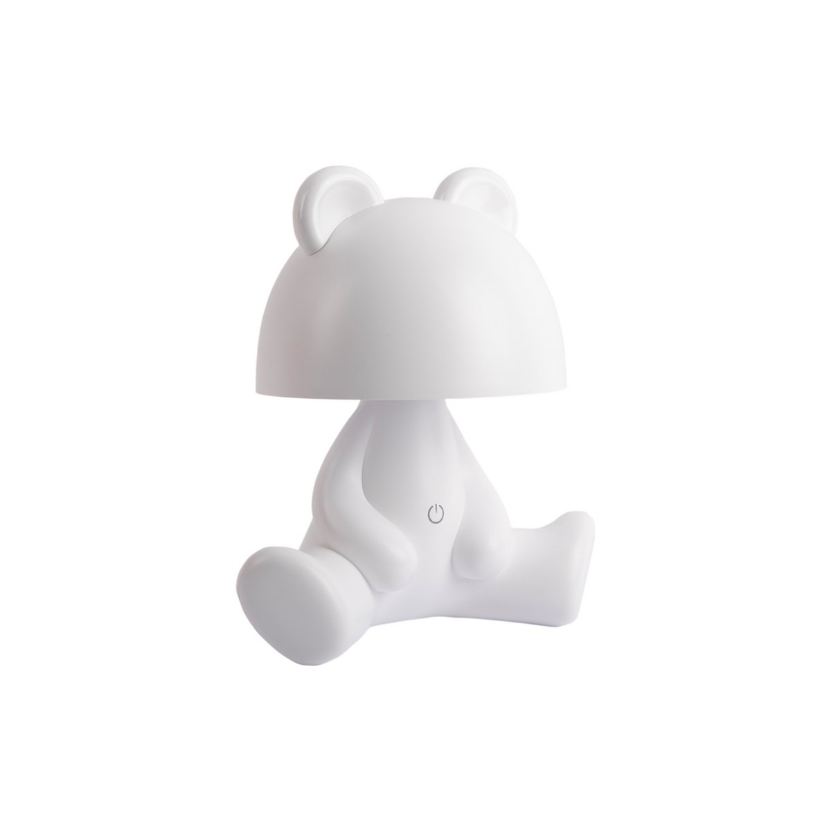 Bear Tafellamp - Knuffelbare LED Lamp met Draadloos Design - Perfect voor Kinderkamer of Huiskamer in Wit