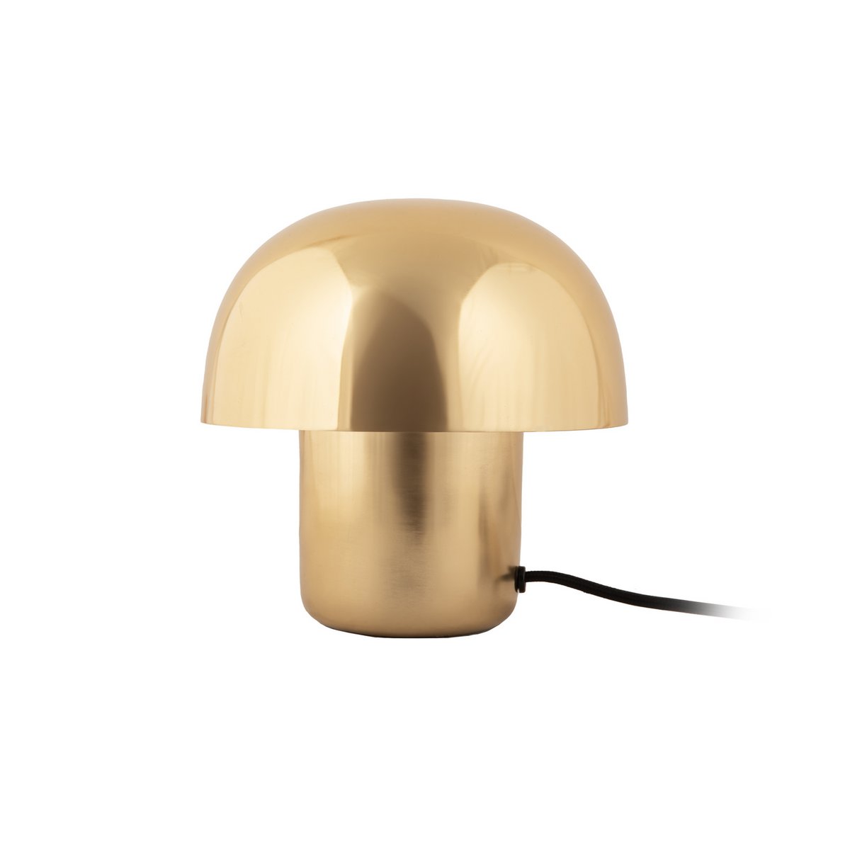 Fat Mushroom Mini Tafellamp - Stijlvol Ontwerp met Glanzende Gouden Afwerking - Perfecte Verlichting voor Elk Interieur