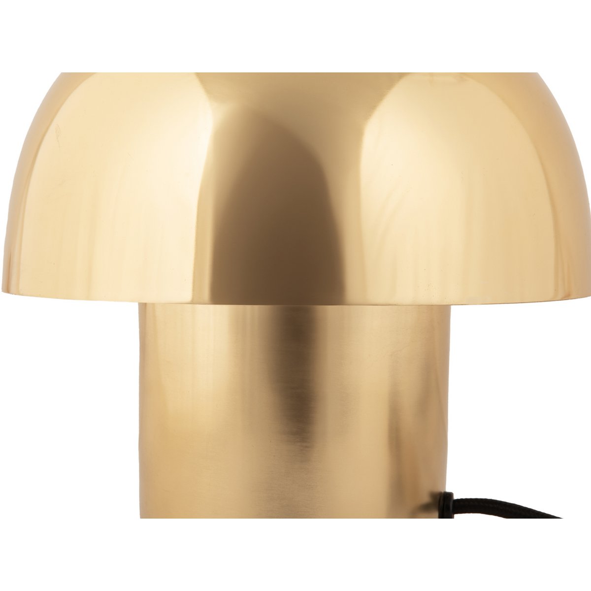 Fat Mushroom Mini Tafellamp - Stijlvol Ontwerp met Glanzende Gouden Afwerking - Perfecte Verlichting voor Elk Interieur