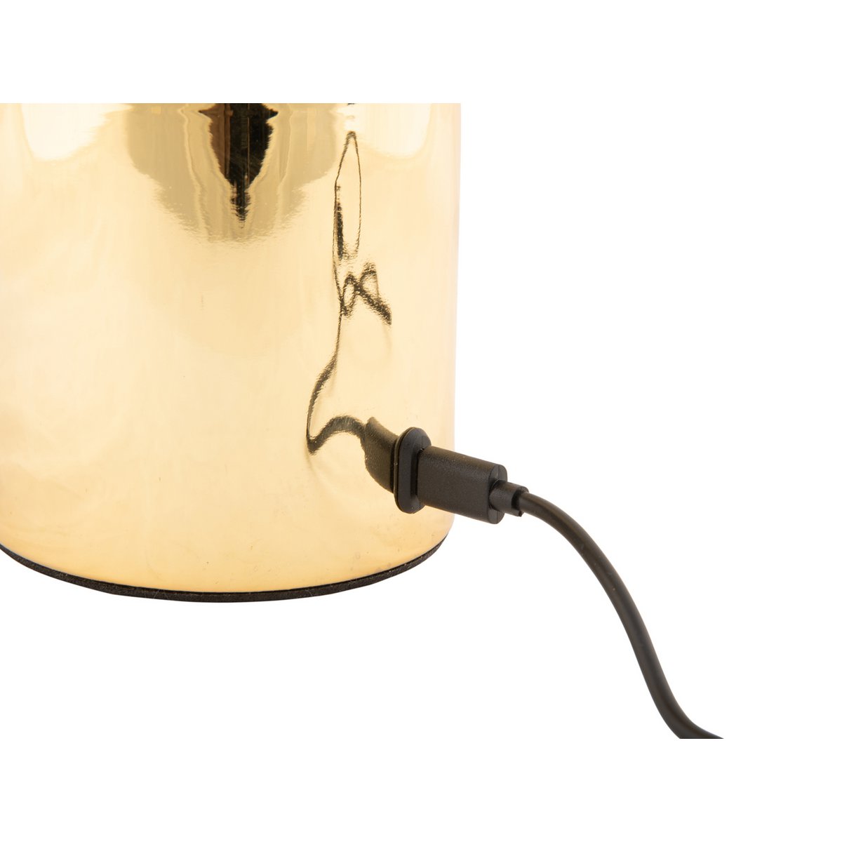 Camp LED Tafellamp - Dimbare Designlamp met Glanzende Chroom Afwerking in Goud