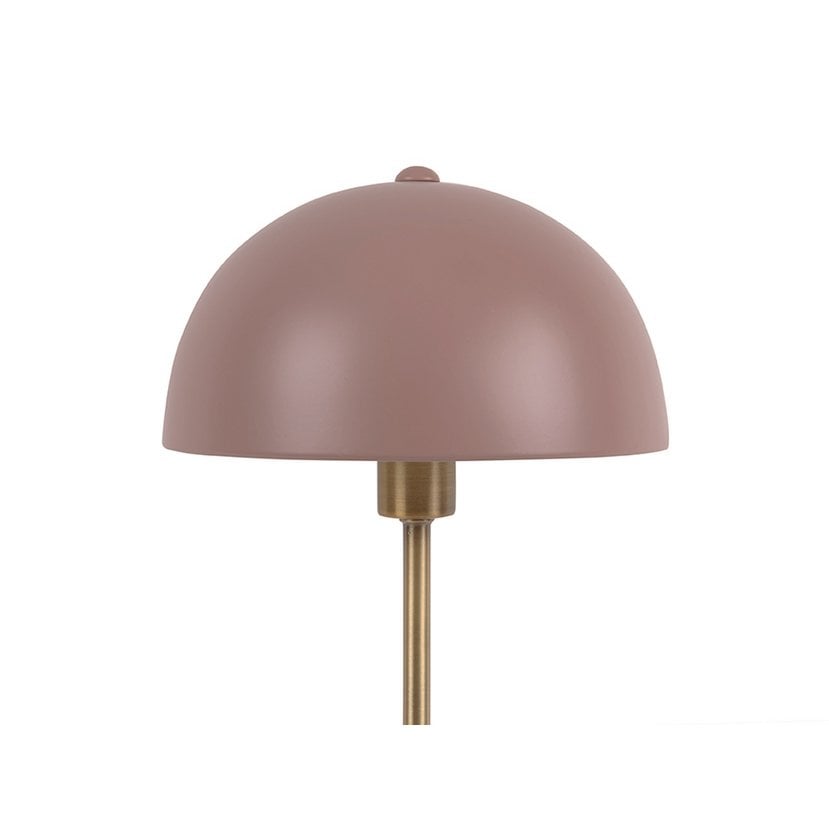 Bonnet Tafellamp - Retro Roze Designlamp voor Sfeervolle Verlichting in Woonkamer en Slaapkamer