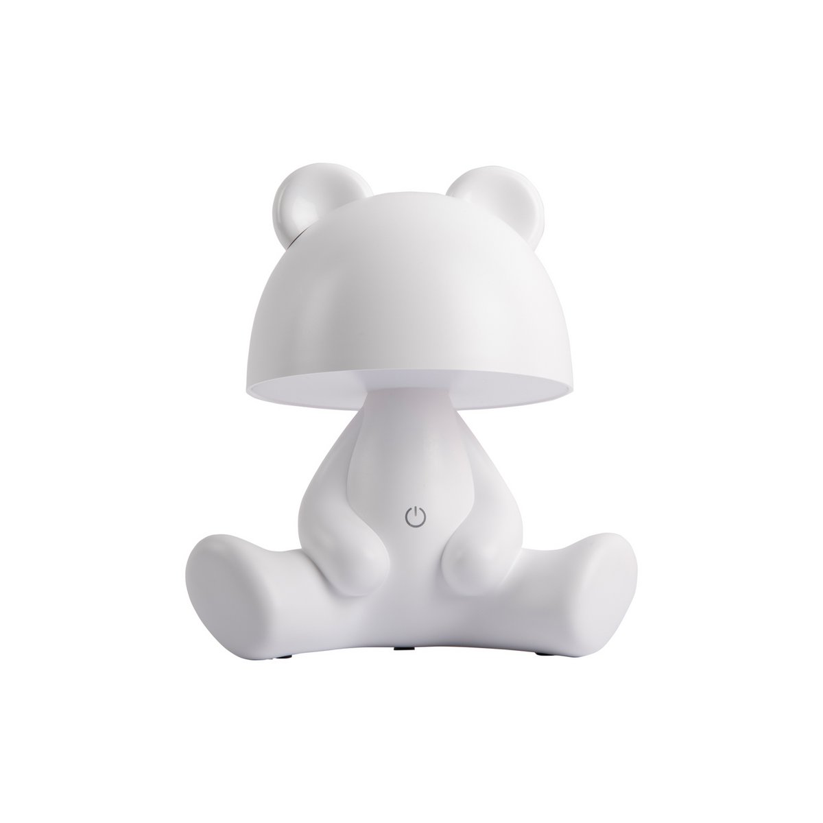 Bear Tafellamp - Knuffelbare LED Lamp met Draadloos Design - Perfect voor Kinderkamer of Huiskamer in Wit