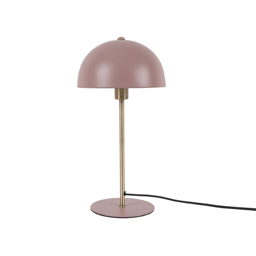 Bonnet Tafellamp - Retro Roze Designlamp voor Sfeervolle Verlichting in Woonkamer en Slaapkamer