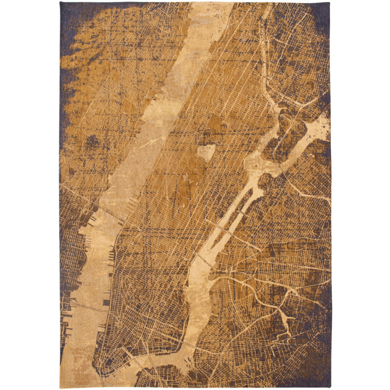 Vloerkleed - Louis De Poortere - Cities New York - Gatsby Gold