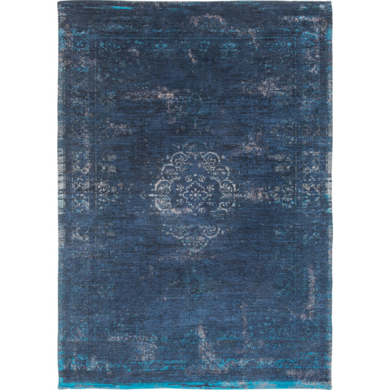 Louis De Poortere - Vintage - Vloerkleed - Fading World - Medallion - Blue Night