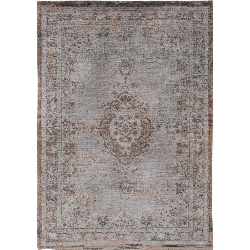 Louis De Poortere - Vintage - Vloerkleed - Fading World - Medallion - Grey Ebony