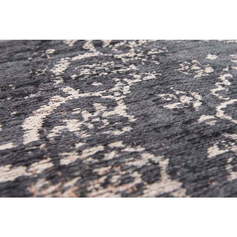 Louis De Poortere - Vintage - Vloerkleed - Fading World - Medallion - Mineral Black