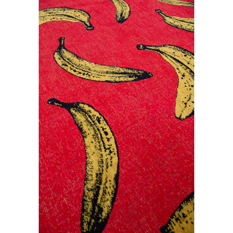 Vloerkleed - Louis De Poortere - Pop Banana - Miami Red